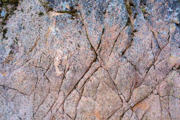 istock Cracks in the granti rock. 1163331938
