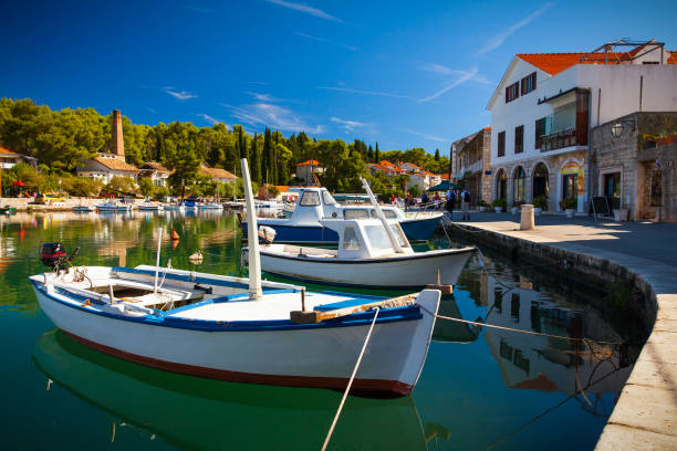 istock small town on Hvar, an island in Croatia 1163335760