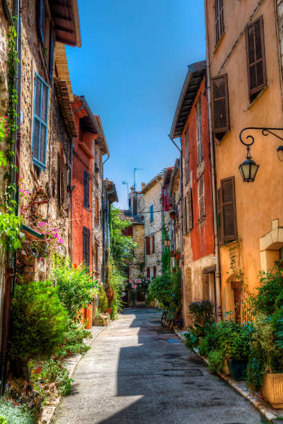 Charming, Narrow Street in Vence, Provence
