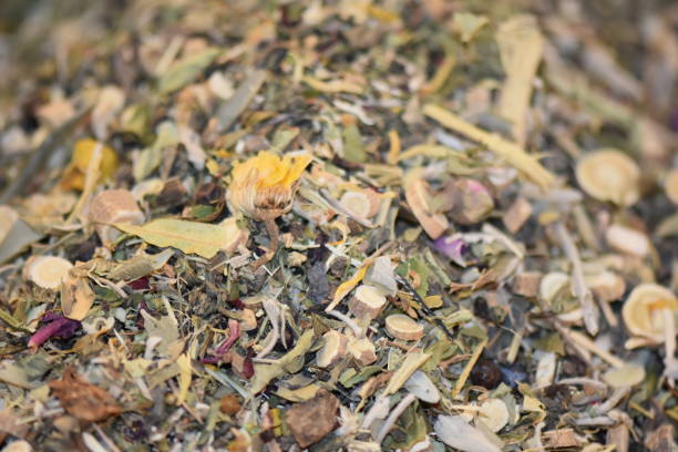 istock Assortment of dry tea 1163338617