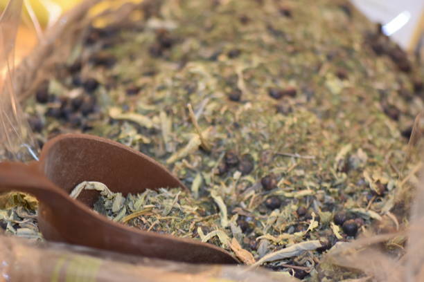 istock Assortment of dry tea 1163339382