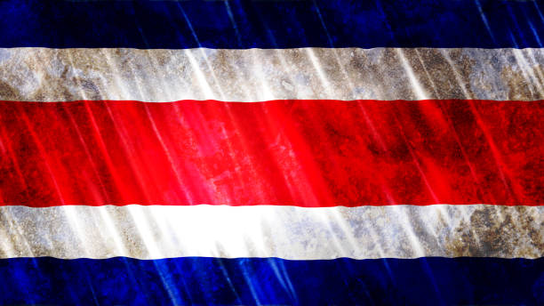 istock Costa Rica Flag Grunge 1163339952