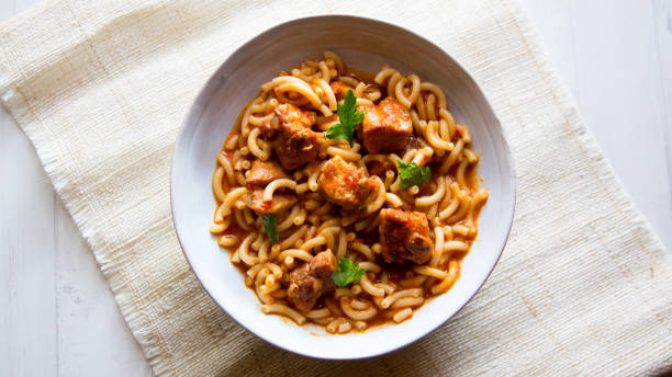istock Noodles to the casserole Spain 1163340596