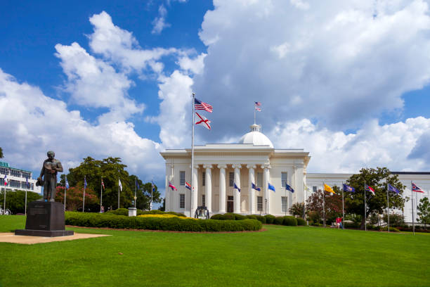 istock Montgomery Alabama State Capitol building & grounds 1163359606