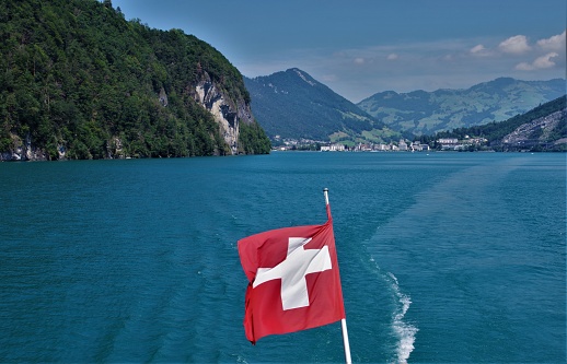 A Cruise through Swiss History - Sights & Landmarks as seen from the Waters of Lake Lucerne (Vierwaldstattersee) in Central Switzerland