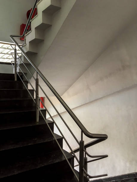 istock Emergency And Evacuation Exit Stair Navi mumbai maharashtra 1163362001