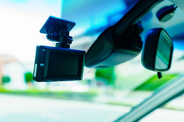 istock Japanese drive recorder and back mirror for safety driving 1163364717