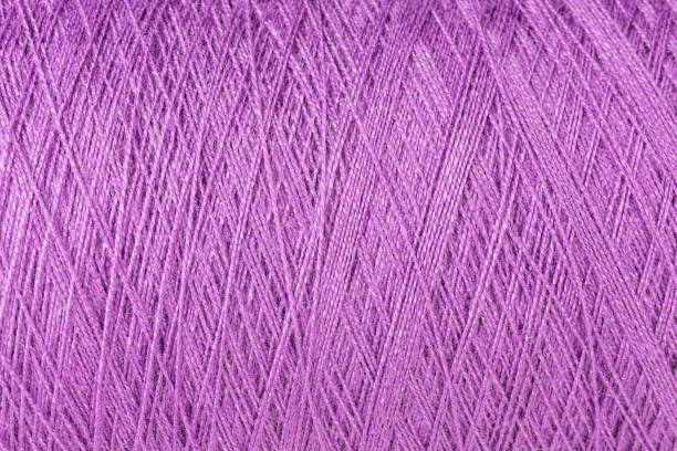 istock cone of purple wool 1163366451