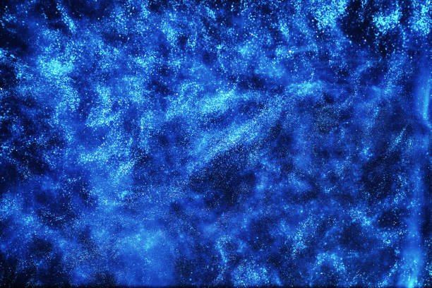 istock The universe in a distant galaxy with nebulae and stars 1163367714