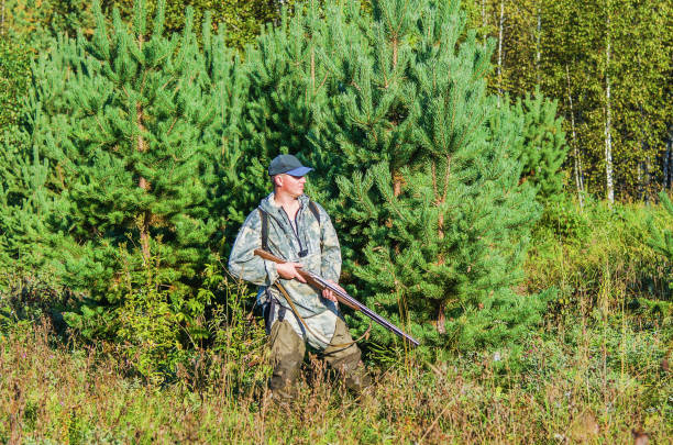 istock Hunting in autumn forest 1163371144