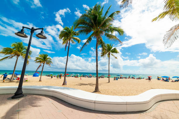 istock Fort Lauderdale shore on a sunny day 1163371368