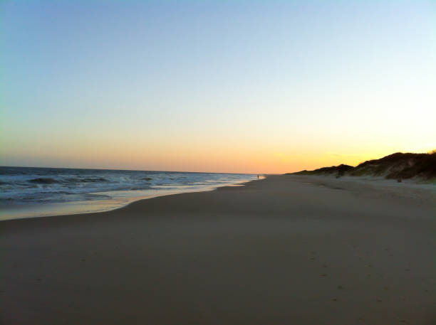 istock Sunset in Pinamar in Canelones 1163371644