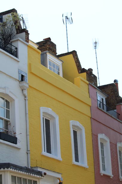 istock Coloured Houses In England 1163386236