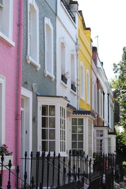 istock Coloured Houses In England 1163386279