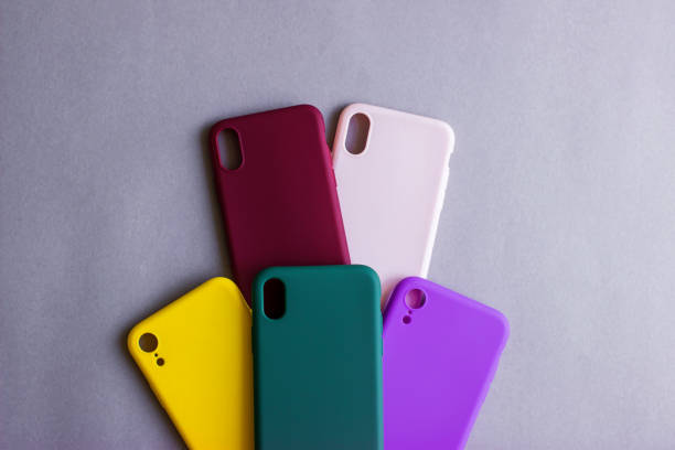 istock Colorful silicone cases for your smartphone. 1163393599