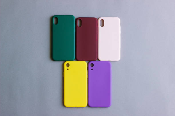 istock Colorful silicone cases for your smartphone. 1163393604