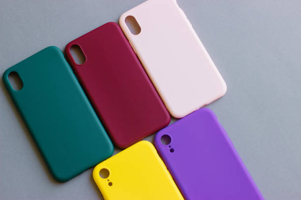 istock Colorful silicone cases for your smartphone. 1163393605
