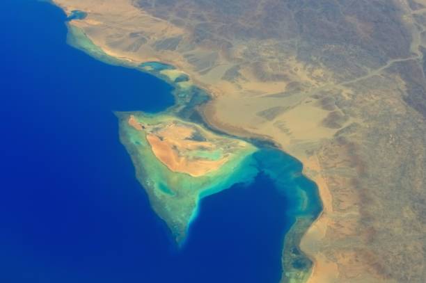 istock Red Sea sandy shores 1163396685