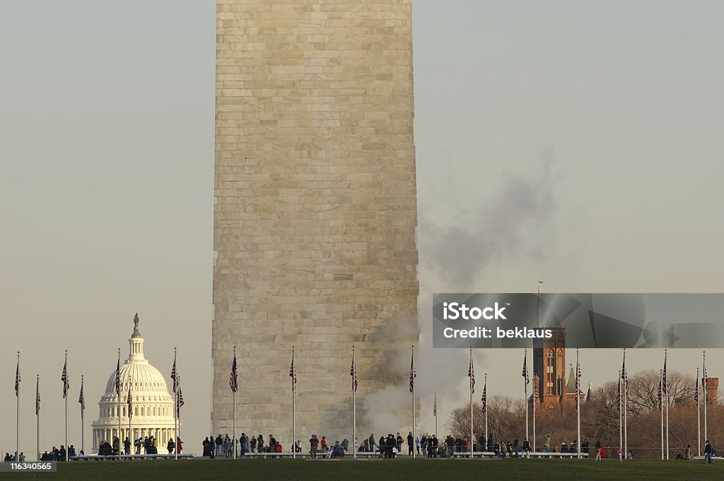 Washington Monument multitud - Foto de stock de Instituto Smithsoniano libre de derechos