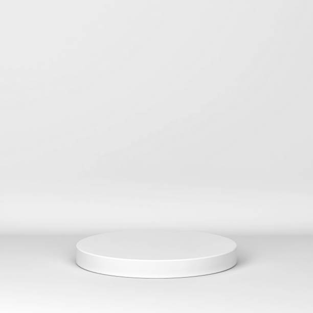 istock Simple podium. Showcase stand for your product 1163408233