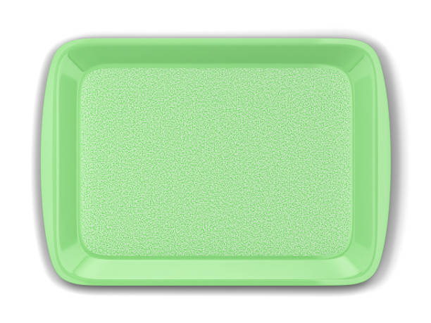 istock Blank plastic tray for food 1163408249
