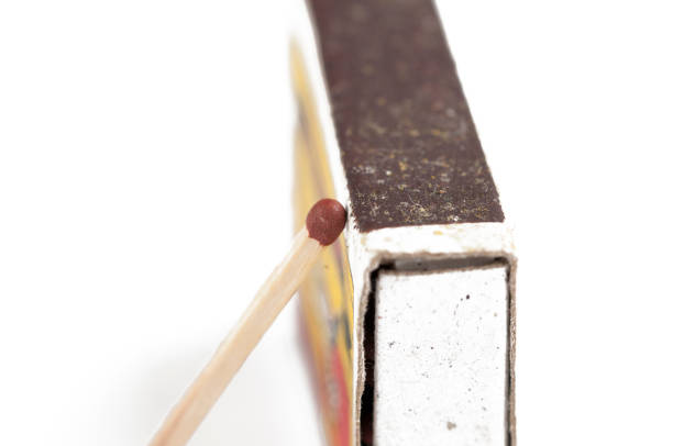 istock The matches are isolated on a white background.Copy space. 1163414089