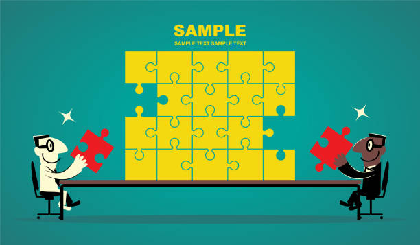 250+ Two People Meeting Room Stock Illustrations, Royalty-Free Vector