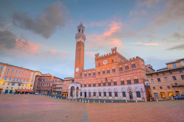 istock Piazza del Campo in Siena, Italy 1163429035