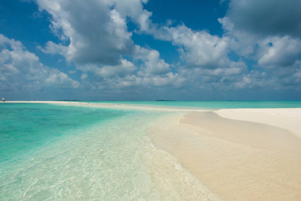 istock Sandbank in the Maldives 1163430677