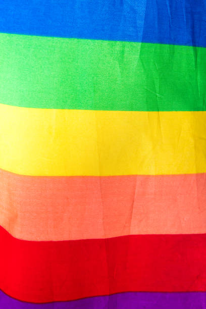 istock LGBT Rainbow Pride flag, colorful concept background 1163431506