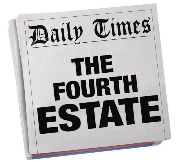 istock The Fourth Estate Newspaper Media Press 3d Illustration 1163432703