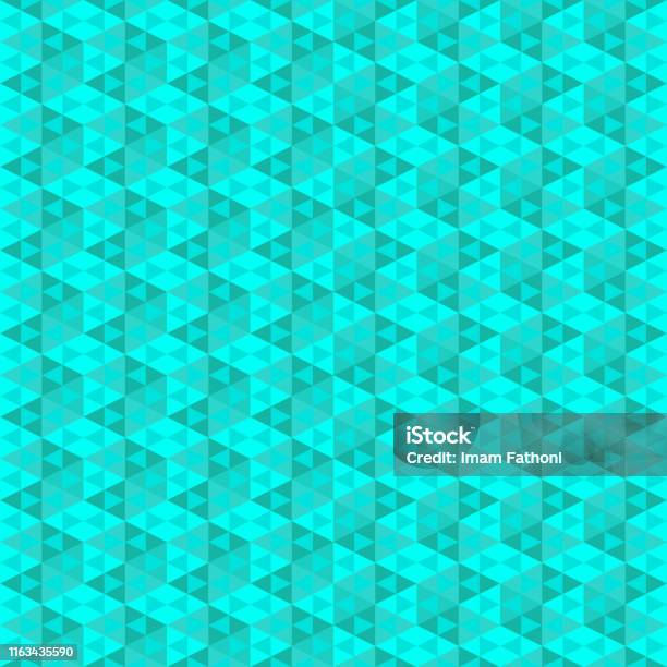 Rectangular Patterns Are Composed Of Many Triangles Stock Illustration ...