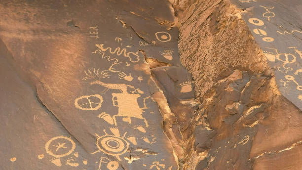 istock ancient indian symbols at newspaper rock in utah 1163435705