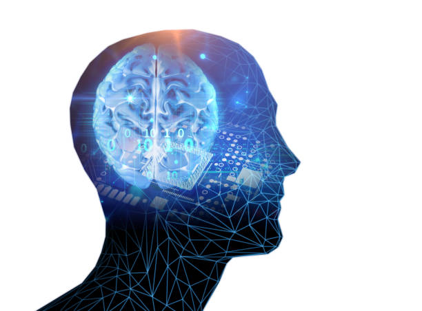 istock double exposure image of virtual human 3dillustration 1163442121