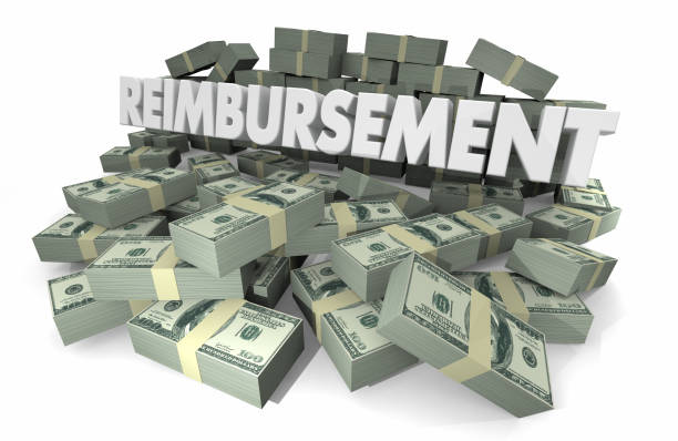 istock Reimbursement Payback Money Get Paid Word 3d Illustration 1163446501