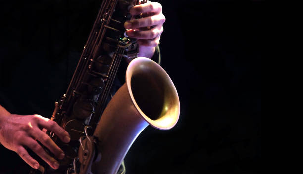 istock jazz musician playing the saxophone 1163448110