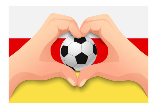 istock south ossetia soccer ball and hand heart shape 1163451758