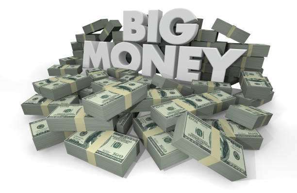 istock Big Money Piles Stacks Wealthy Savings 3d Illustration 1163455848
