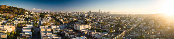 istock San Francisco at Sunrise - Aerial Panorama 1163455949