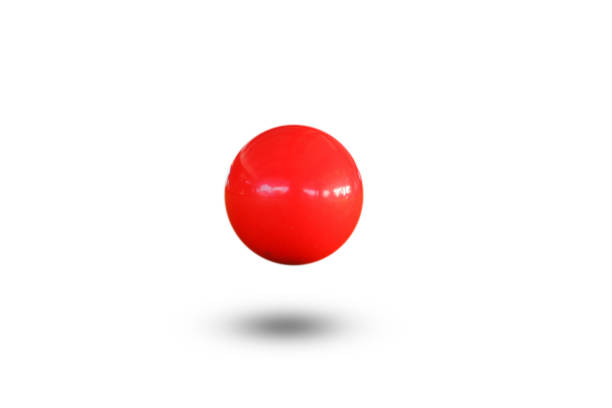 istock Snooker ball isolated on white background. This had clipping path. 1163456008