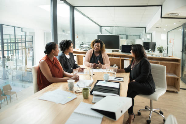 istock The management meeting is now in session 1163462613
