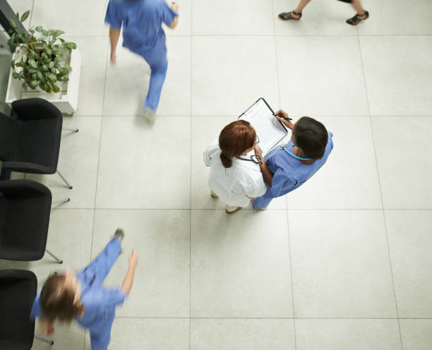 istock Sharing info for the benefit of their patient's 1163467778