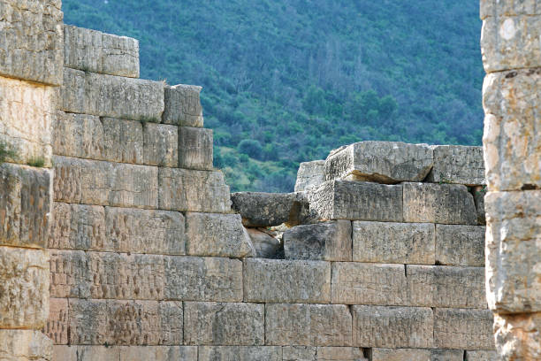 istock the circuit wall that surrounded ancient Messene in the Peloponnese 1163472561