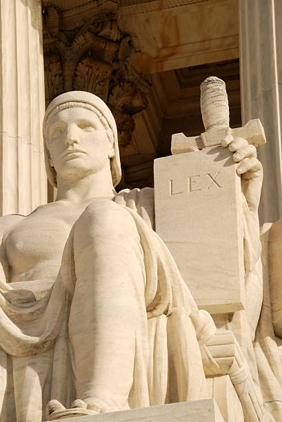 istock Statue known as Authority of Law 116348159