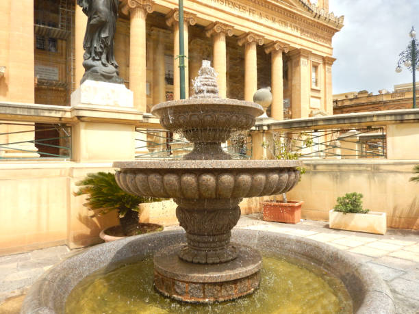 istock Fountain at the Rotunda of Mosta 1163481754