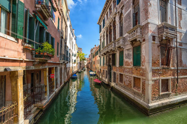 istock Street scene in Venice, Italy. 1163482496
