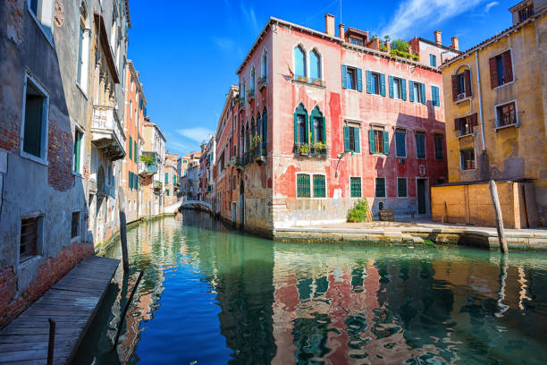 istock Street scene in Venice, Italy. 1163483011