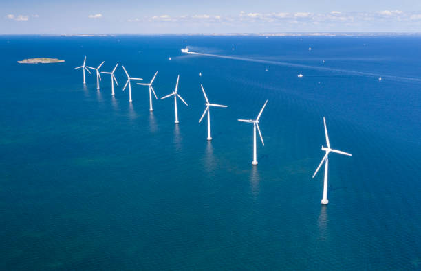 istock Offshore Wind Farm, Copenhagen, Denmark 1163484811
