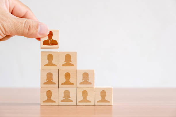 istock Business concept of Human resource 1163490190