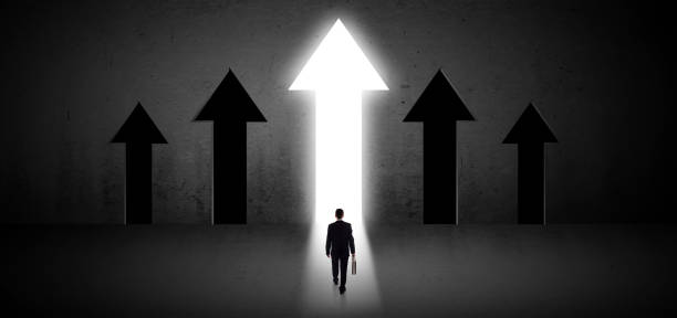 istock Businessman choosing the right way 1163497845